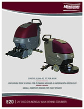 Minuteman E20 Walk Behind Scrubber