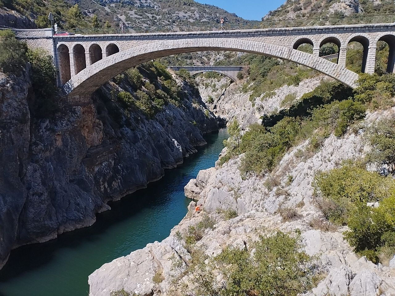 Le Pont du Diable dans les gorges de l'Hérault