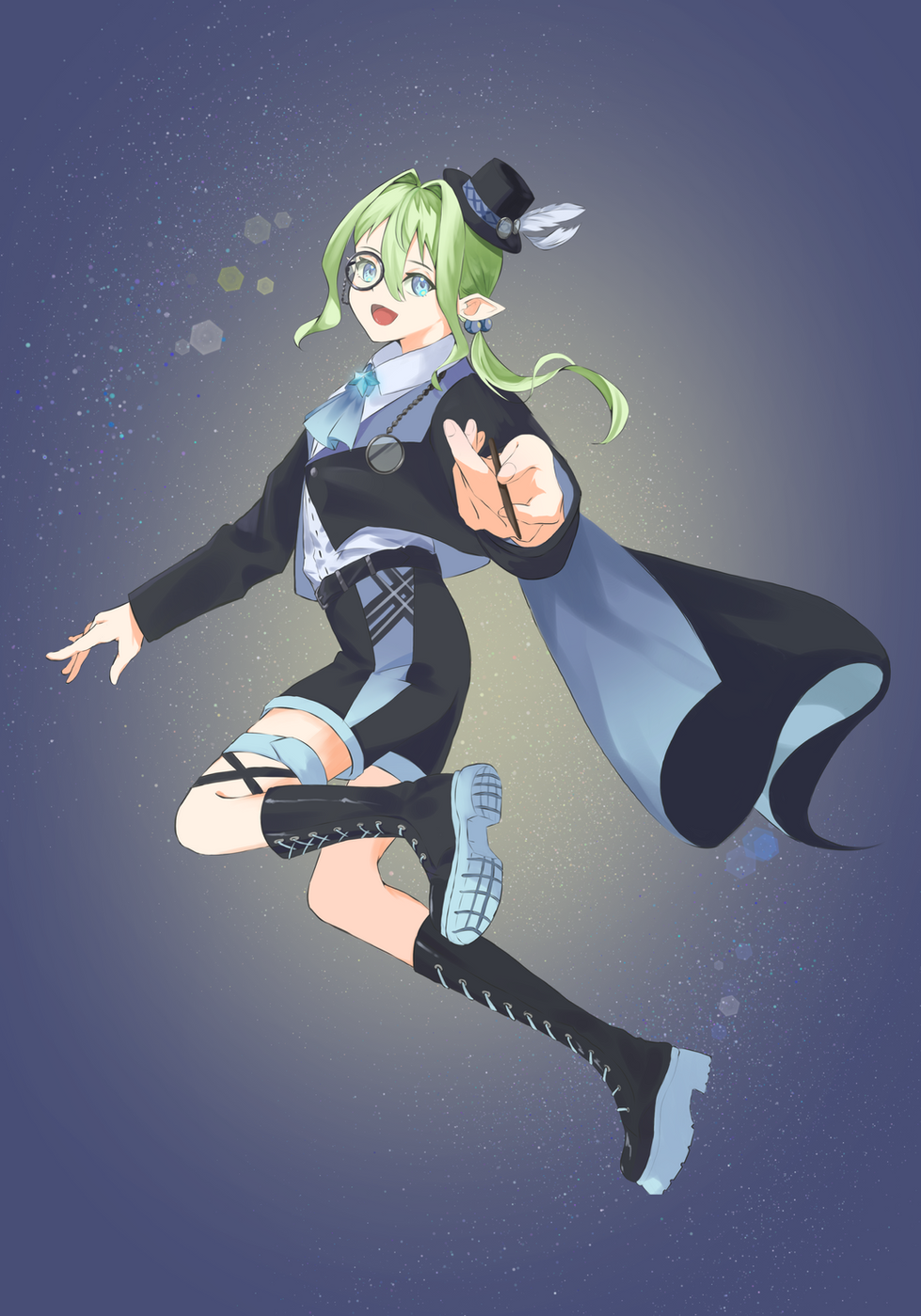 ちっちさん　背景あり