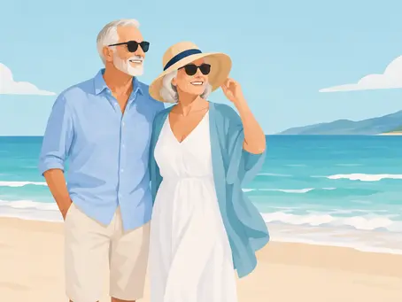 What Should Seniors Wear for Portraits at the Beach?