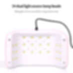 Thumbnail: 120W Smart UV/LED Nail Lamp for Professional Manicure