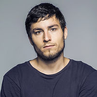 Man with Purple Shirt