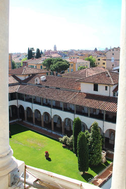 Depuis la tour de Pise