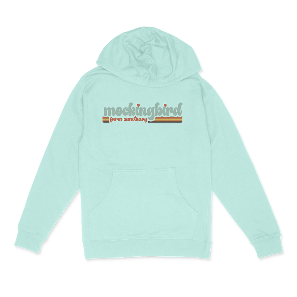 Thumbnail: Mockingbird Farm Tri Color Pullover Hoodie Unisex