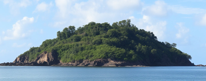 Camara Island across the shore