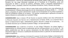 Habilitación de días y horas inhábiles por el SAR