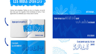 Les mots Bleus