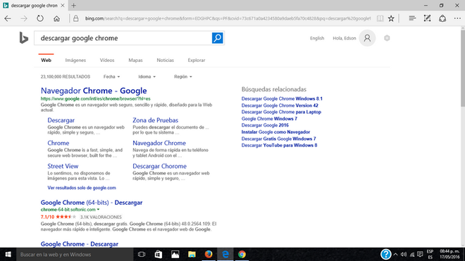 "Instalar navegadores" P.1