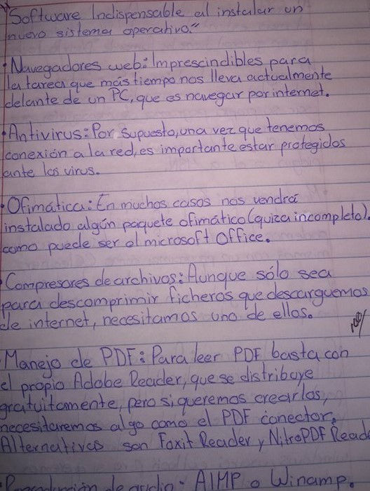 "Software  indispensable al instalar un nuevo sistema operativo"
