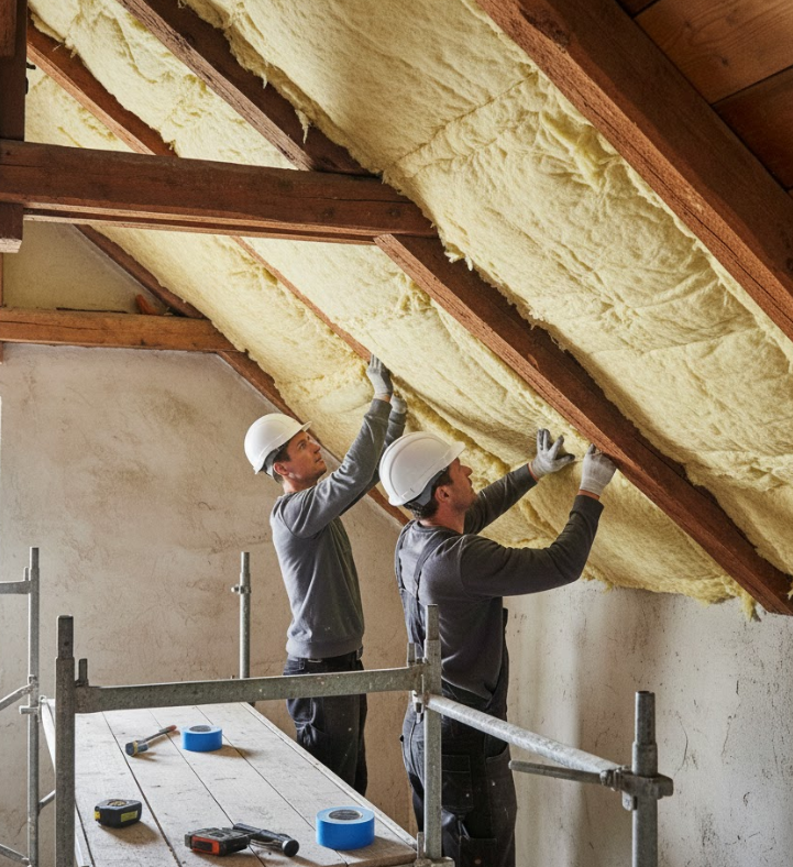 Zwischensparrendämmung im Altbau