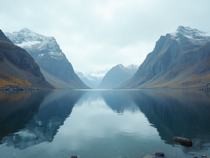 Lofoten Landskap: Kunstverk som Fanger Naturen