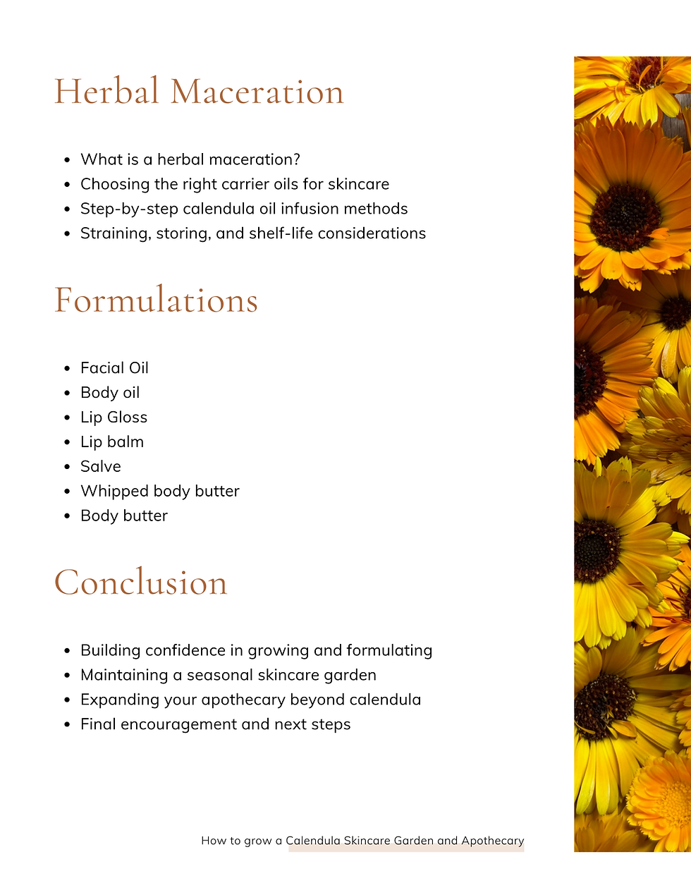 Thumbnail: The Calendula Skincare Garden & Apothecary Guide