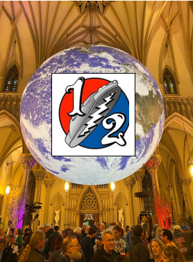A love-one-another encounter on Planet Earth between the Half Step Band & fellow passengers in a Garden City Cathedral
