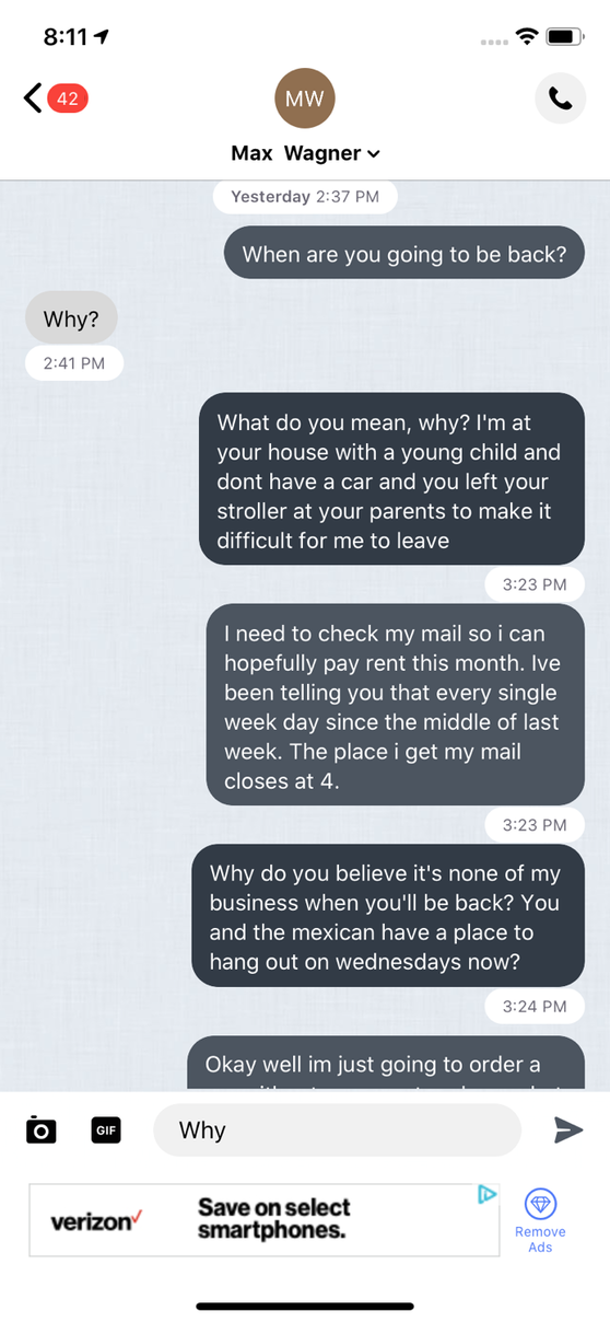 Wont Allow Mail/Rent
