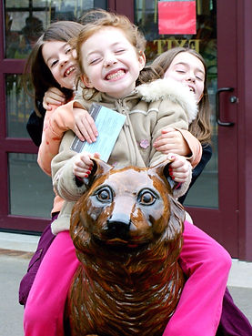 Woodland Park Zoo, Child #1 with cousins Eme and Kodi