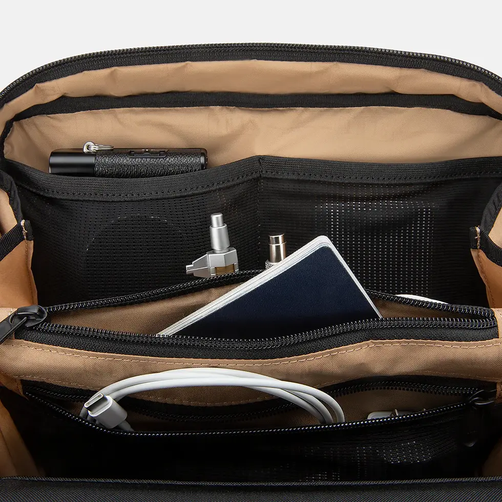 Thumbnail: E3™ Faraday Crossbody Organizer Open View