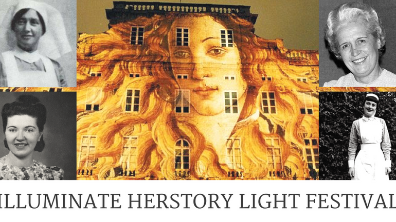Illuminate Herstory Light Festival celebrating Irish Nurses