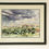 Thumbnail: Framed watercolor landscape painting, stormy sky