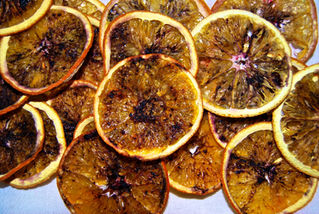 Getrocknete Orangenscheiben /Dried Orange Slices
