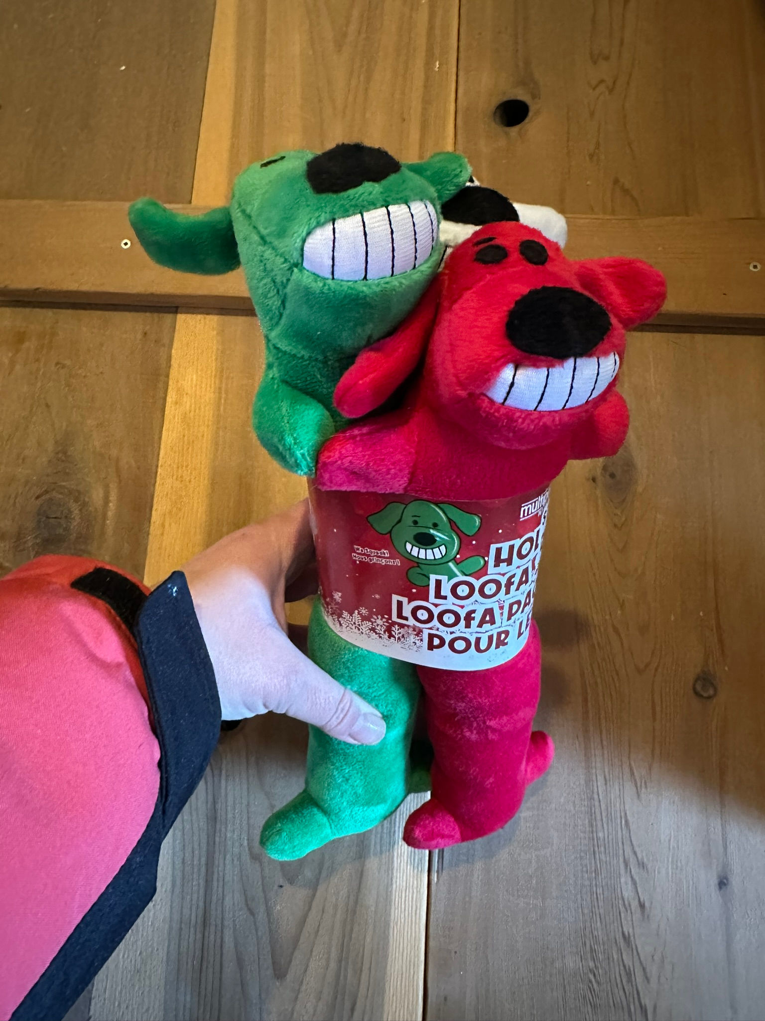 Long Squeaker Toys, 3-pack