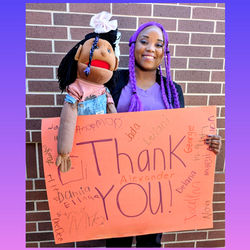 Happy Flowers Puppet Skit