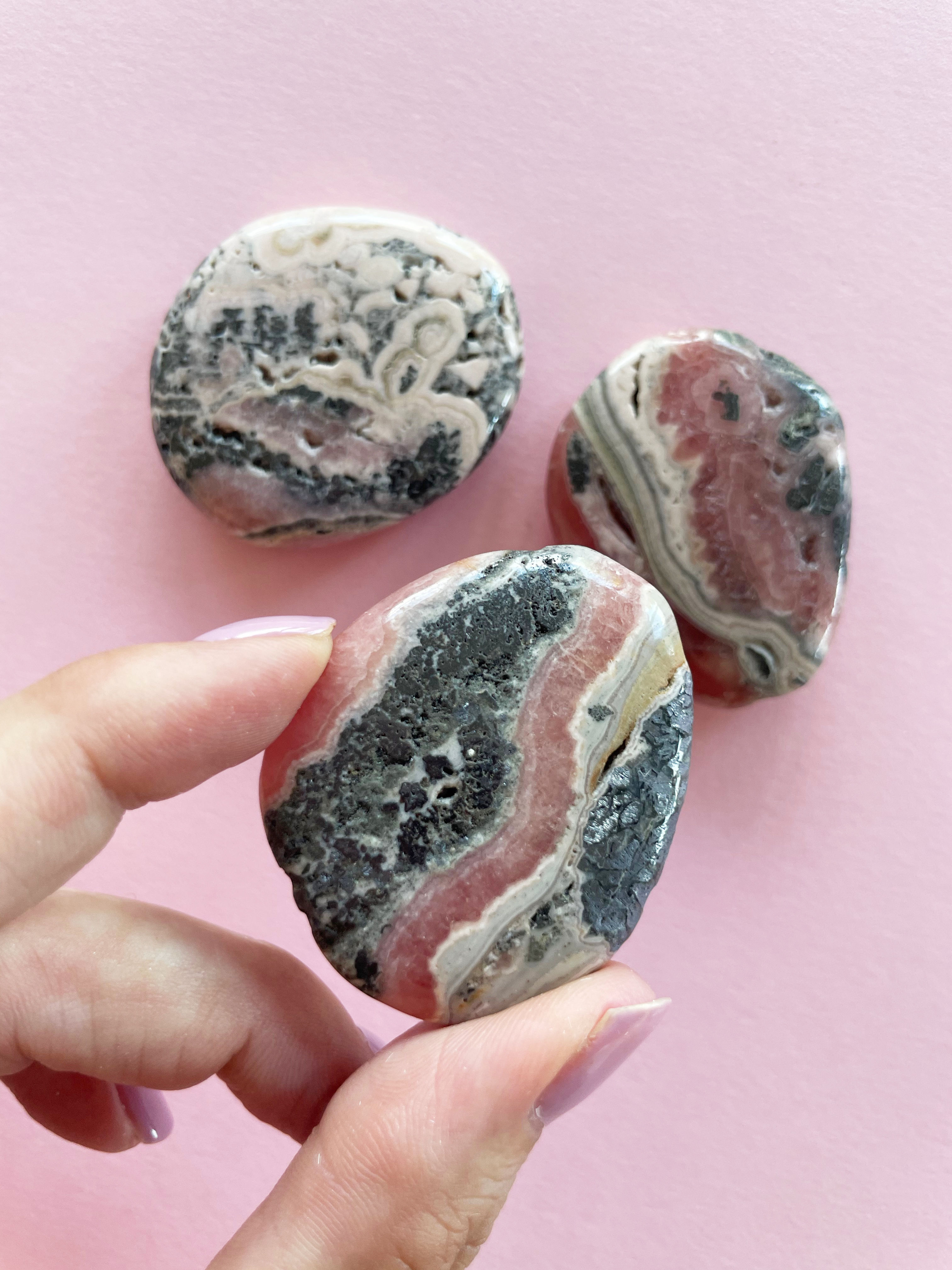 Rhodochrosite Flatstones