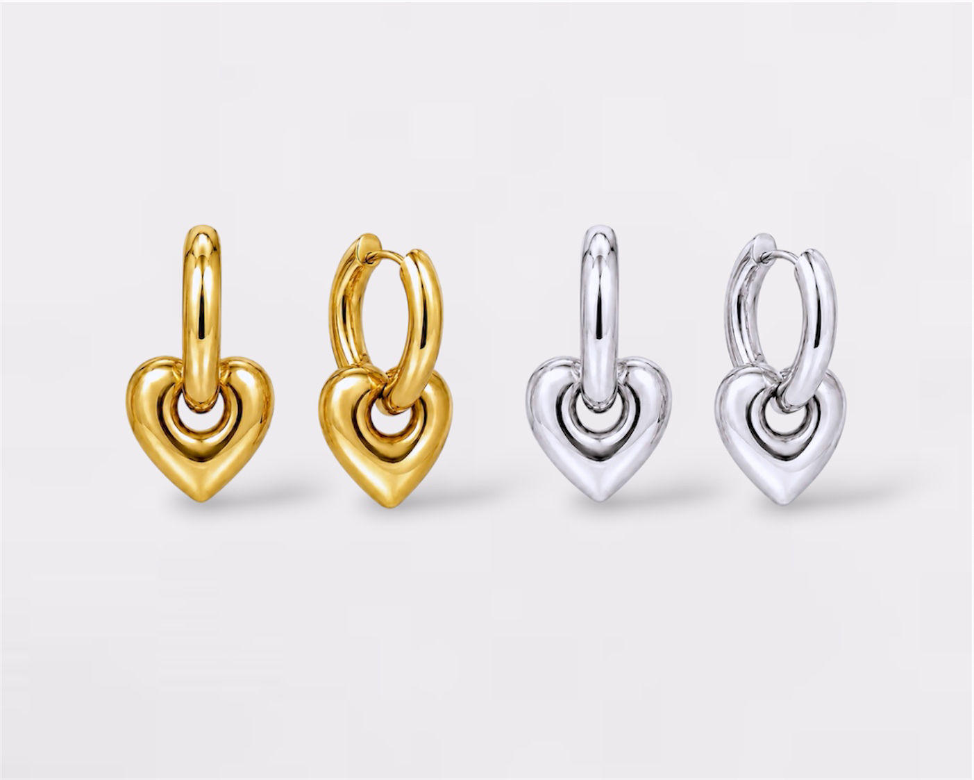 Harmony Heart Earrings Bundle
