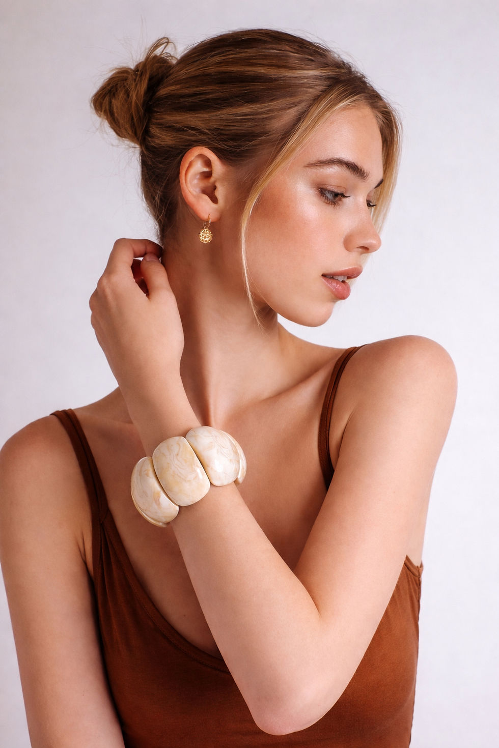 Thumbnail: Ivory Muse Bangle