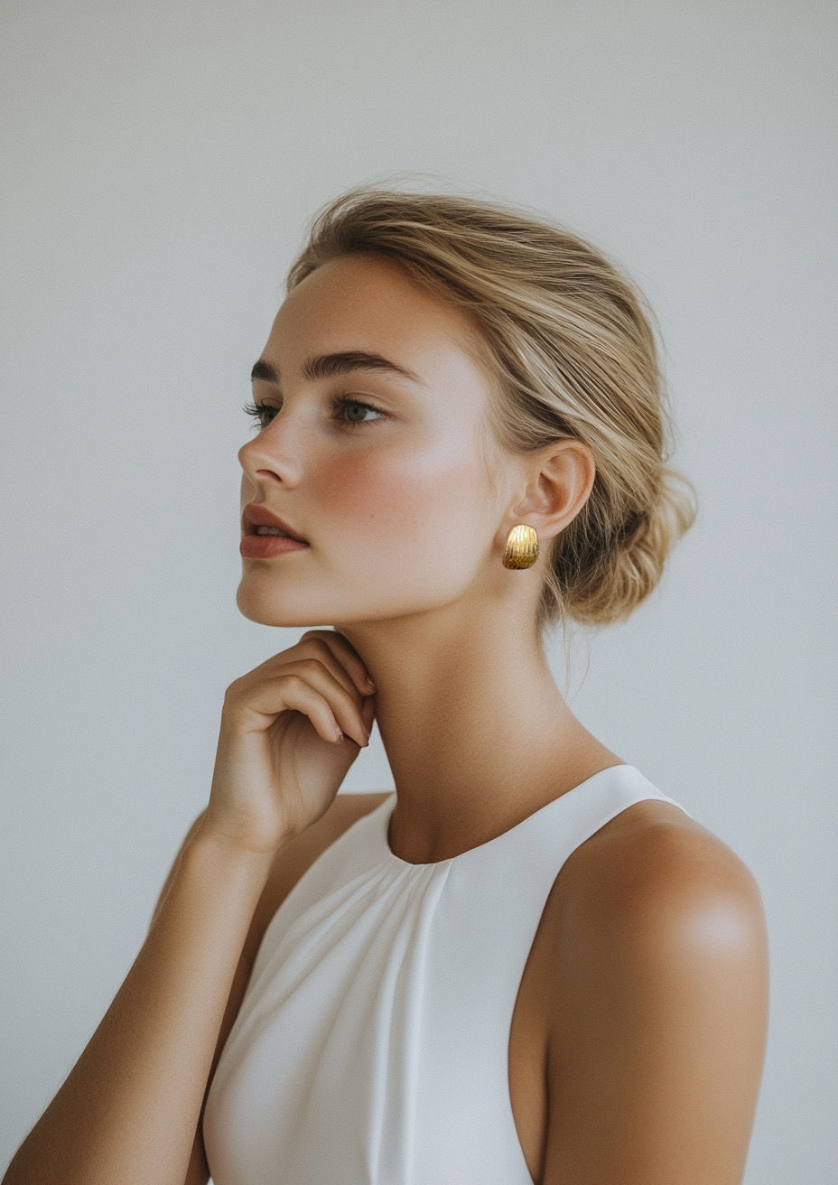 Thumbnail: Zoe Earrings (gold+silver)