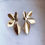 Thumbnail: Sculptural Floral  Earrings