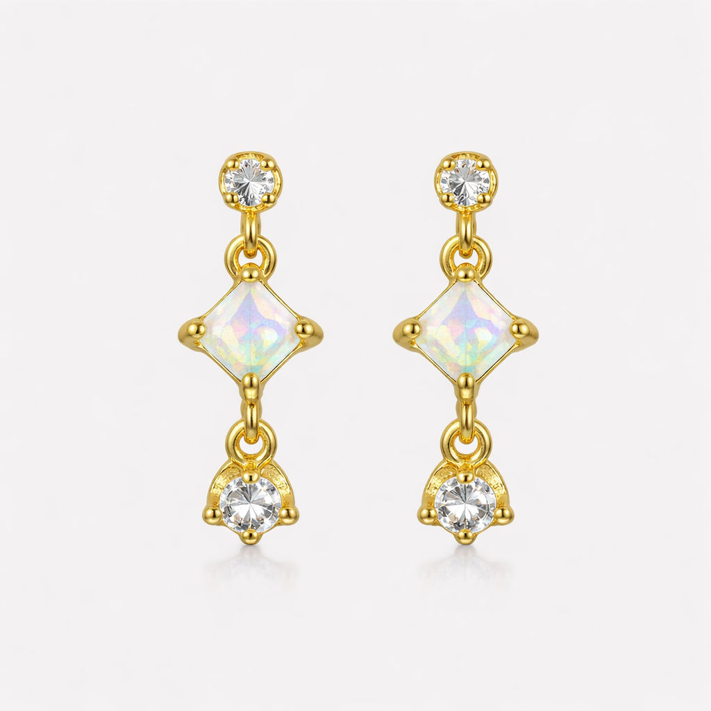 Candace Opal Drop Earrings