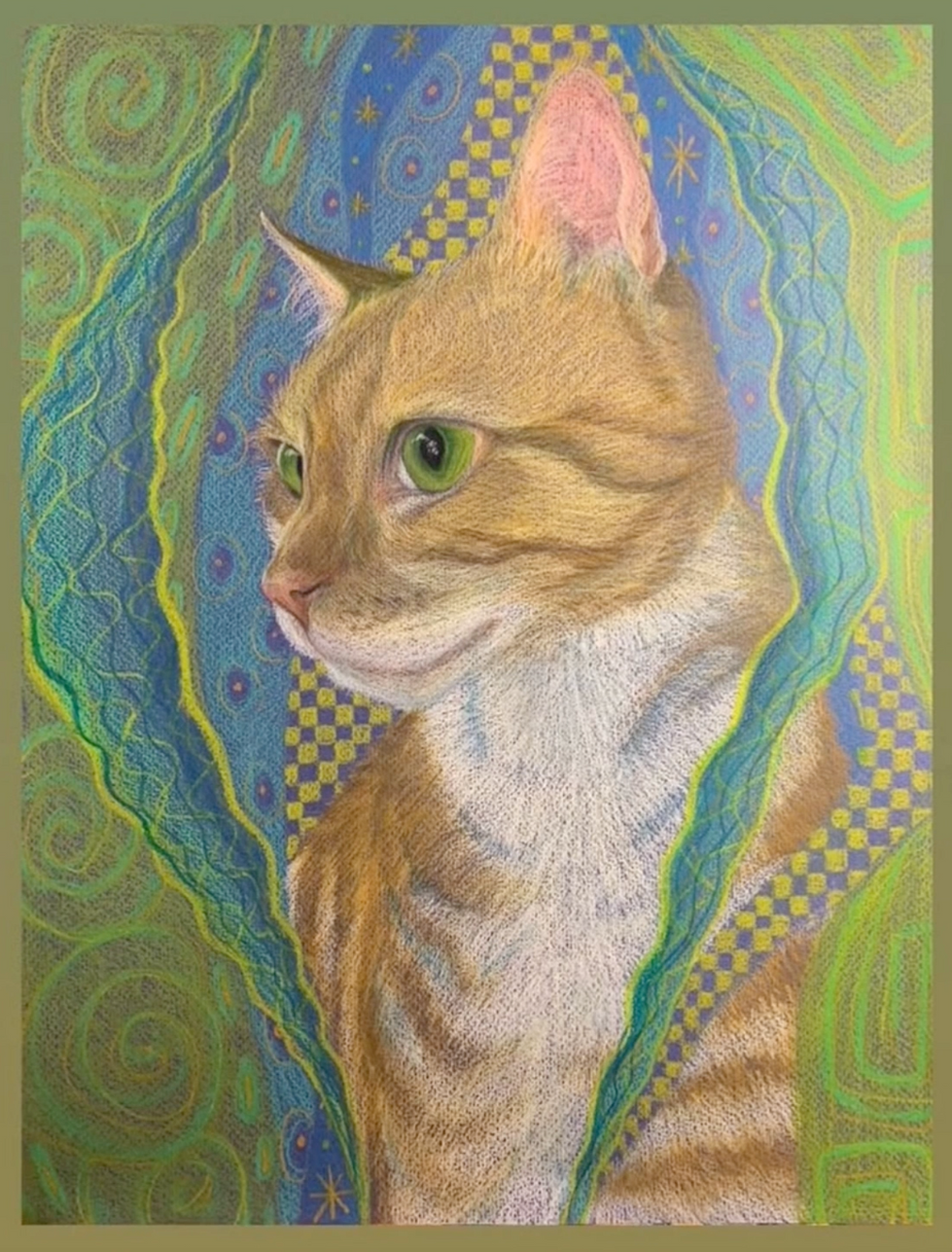 Pet Portrait Colored Pencil