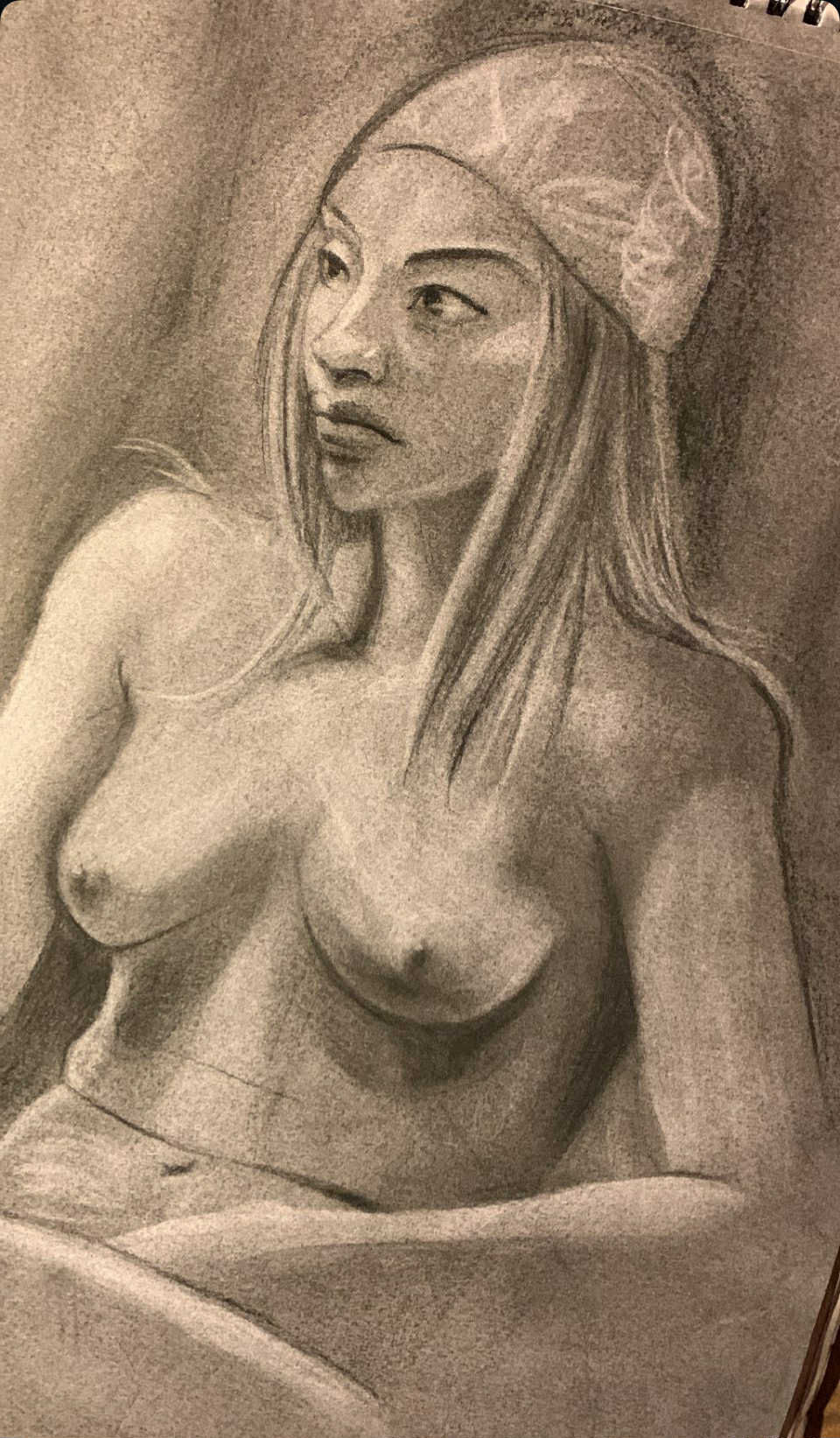 Charcoal Anatomy Study