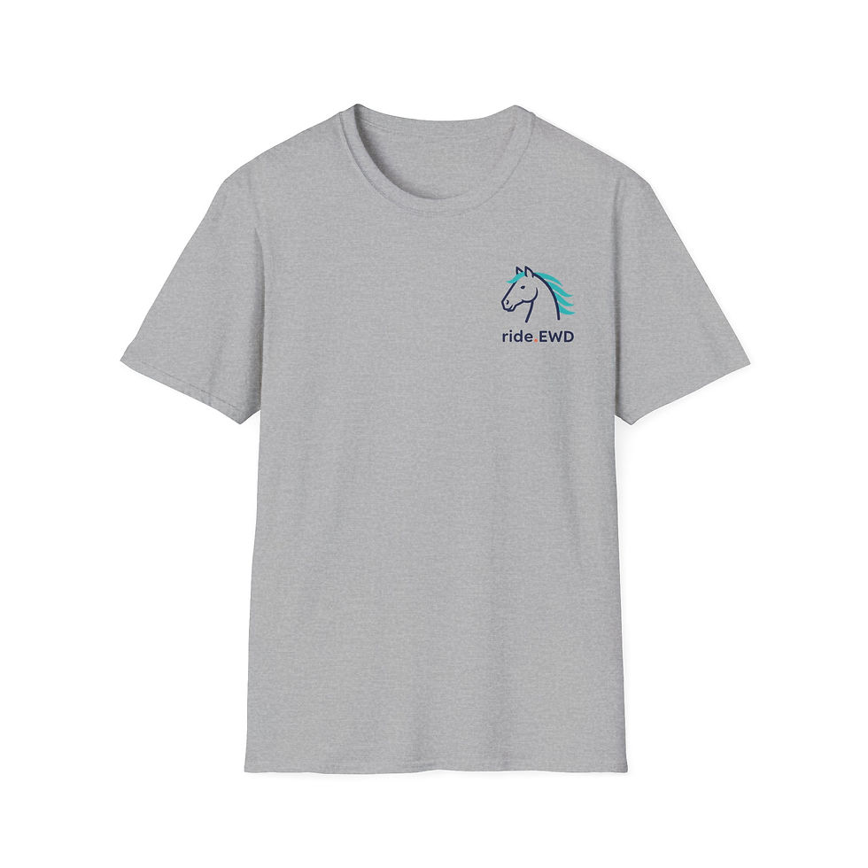 Thumbnail: Progress Over Perfection Horse Tee — 'ride.EWD' Graphic T-Shirt