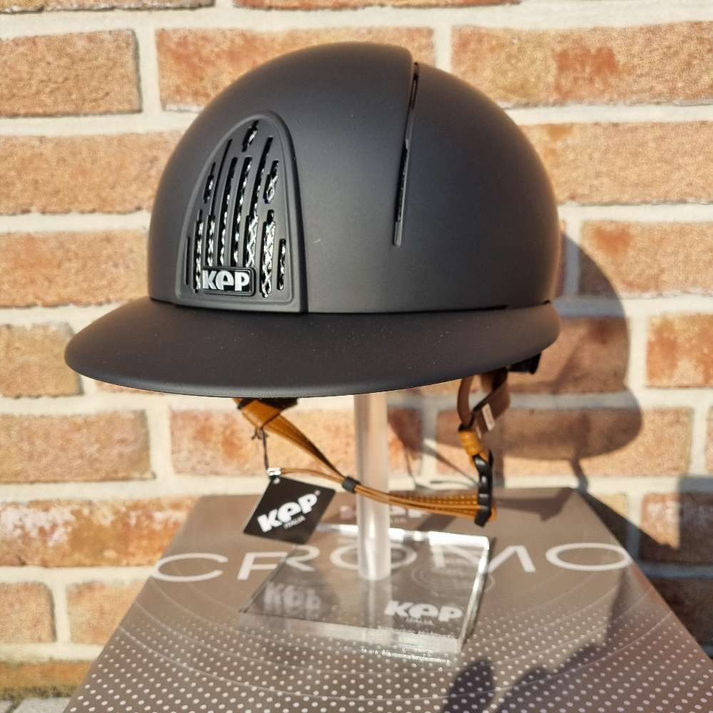 Kep Italia Cromo Smart Polo beige schwarz