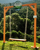 Zen Forest Waterfall Campsite Zone D - Dawn Swing