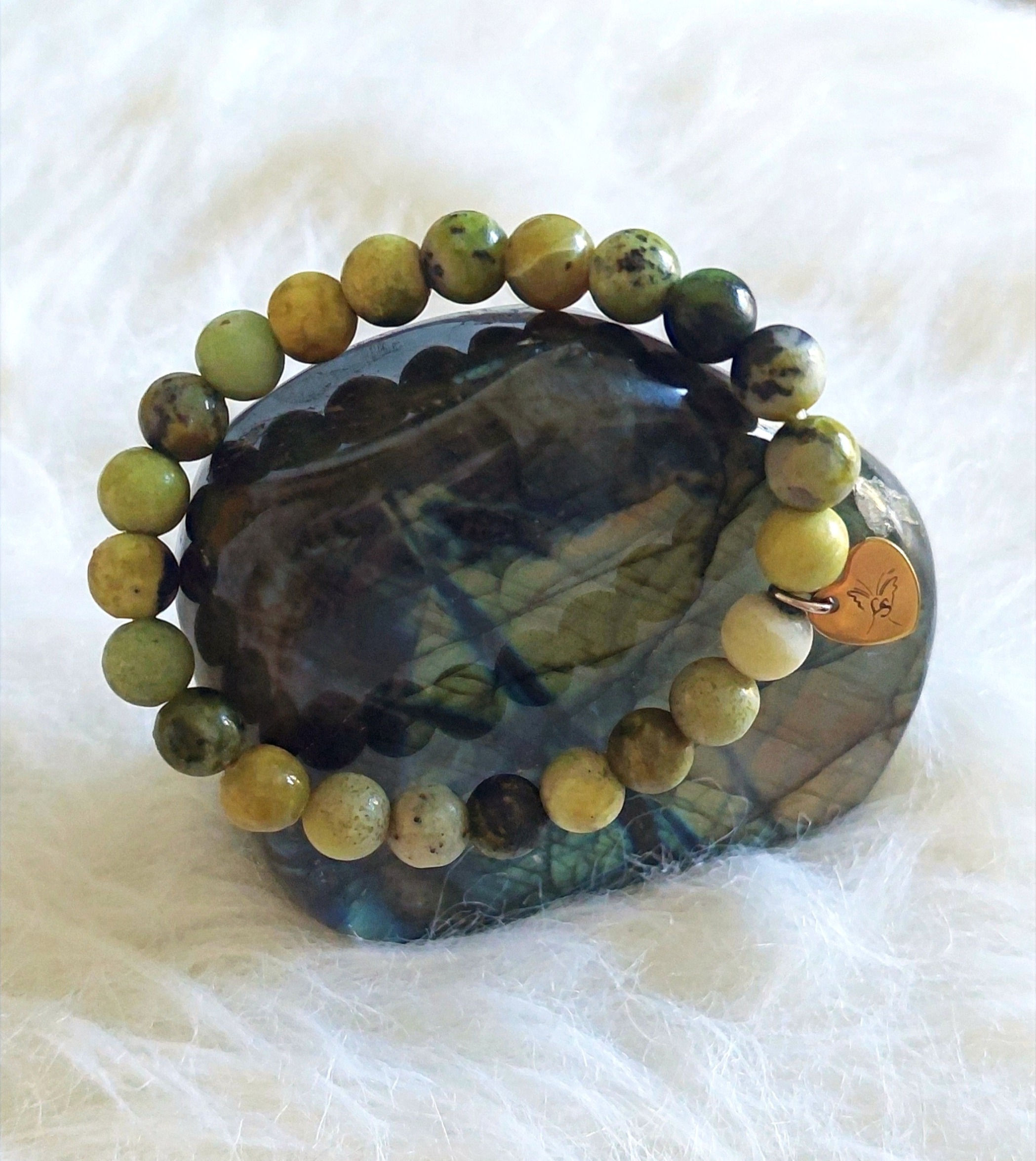 Bracelet Chrysoprase Compassion - Epanouissement personnel