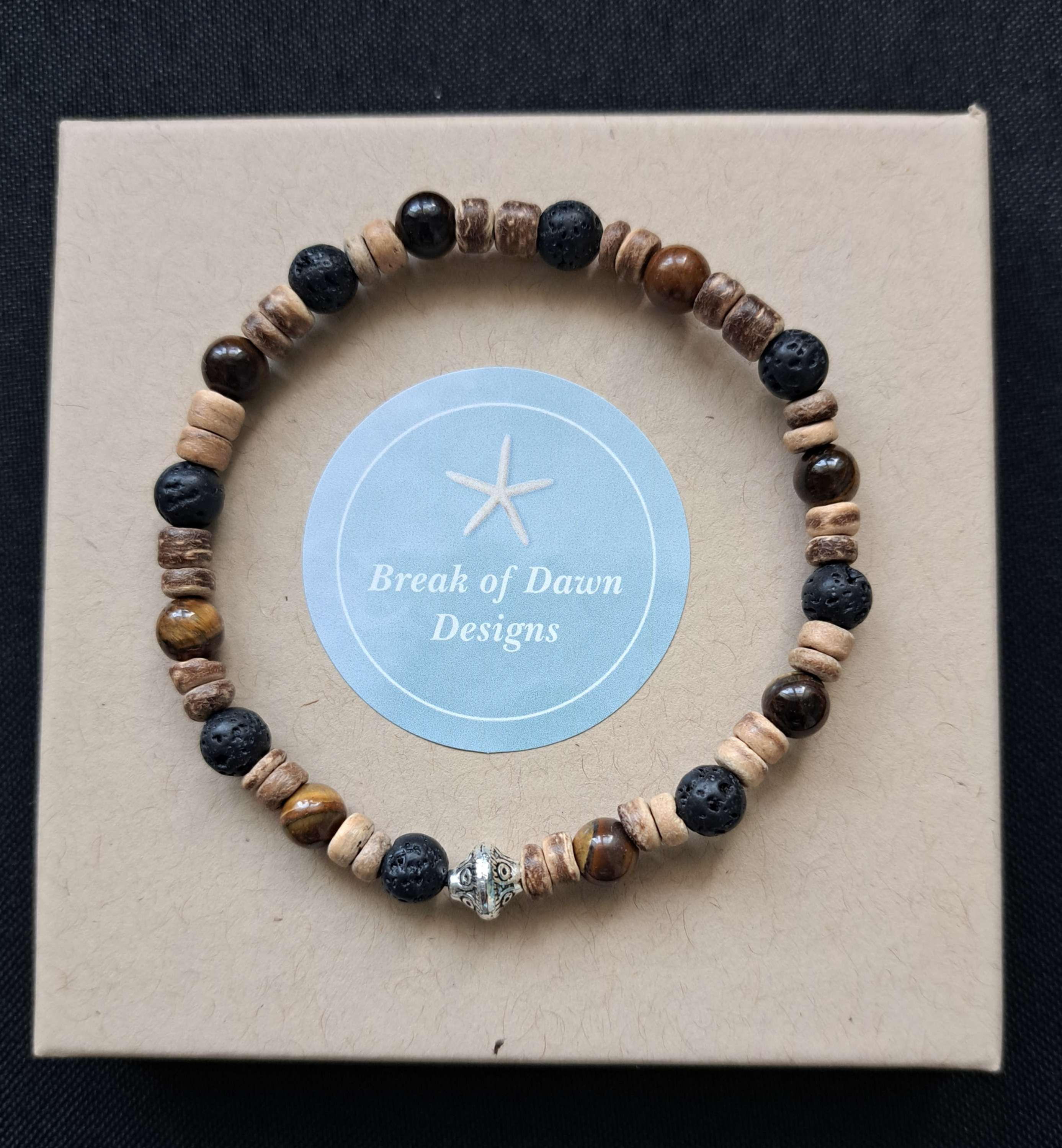 6mm Gents Bead Bracelets