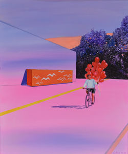 Gift, acrylic on canvas,60x50cm, 2021