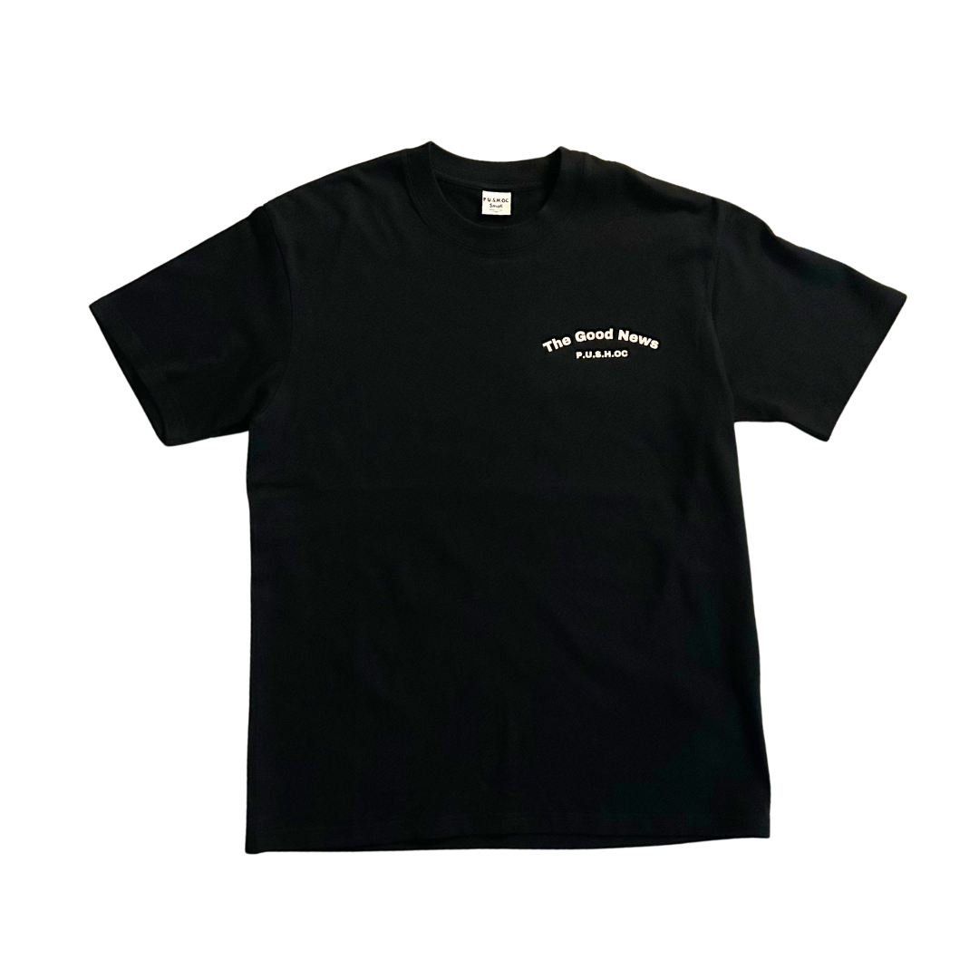 The Good News T-shirt : Black