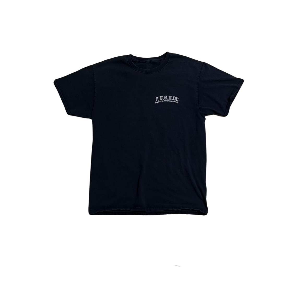 Y2K Black Fruit Of The Loom tee