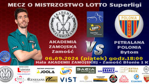 Rozpoczynamy sezon na zamojskie hali !!!