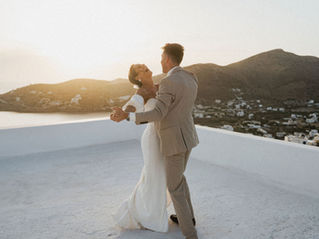 Charlotte & Harry’s Intimate Summer Wedding at Ios Club