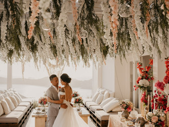 A Luxury Bohemian Elopement on los Island in Greece