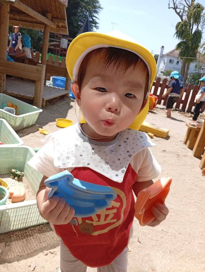 バナナ～　もぐもぐ