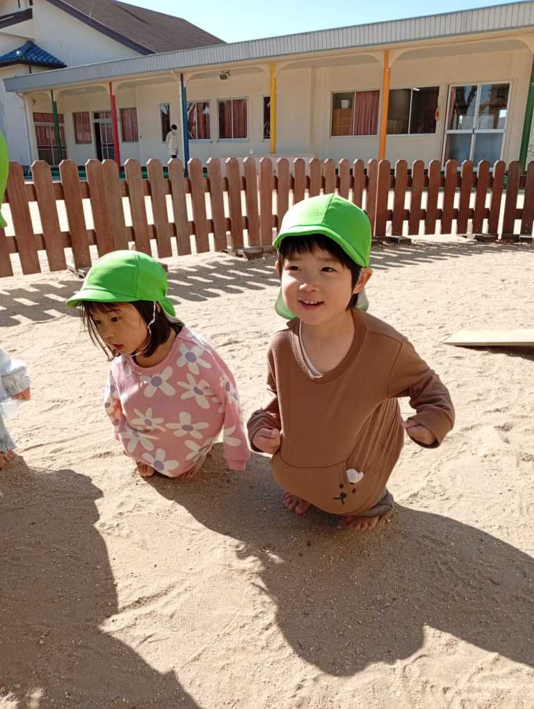 2月も元気いっぱいな どんぐりぐみさんです。