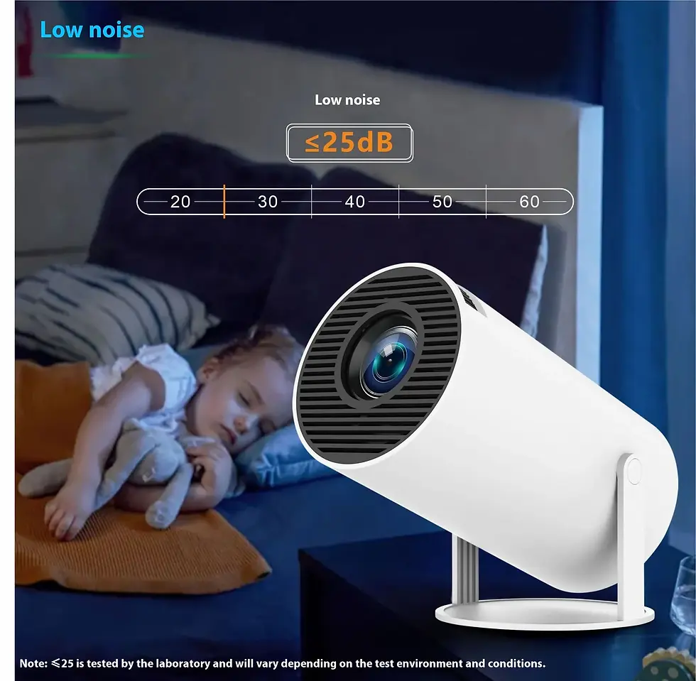Thumbnail: HY300 Pro Projector Home Theater Entertainment Portable Small Projector