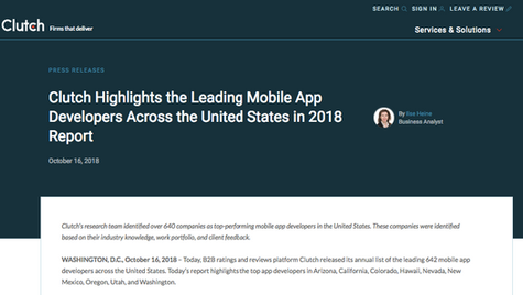 Suite Twenty Four Named Top App Developer in the United States!