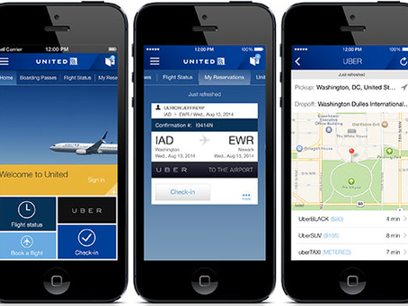 United Airlines bolsters mobile strategy with smartphone entertainment, new app