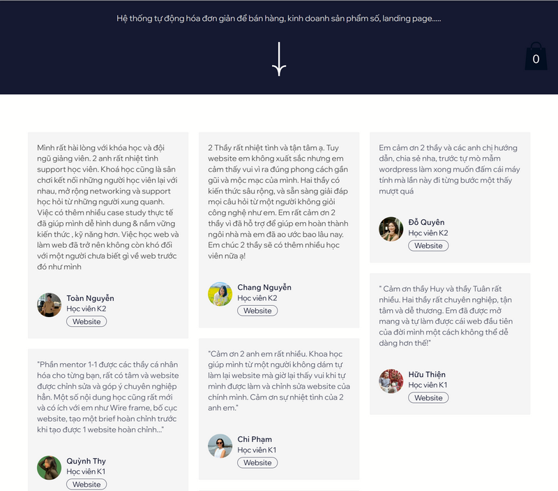 Cách viết nội dung cho landing page khoá học